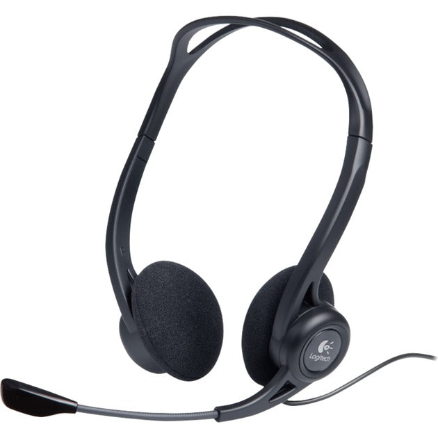 Afbeelding laden in galerijviewer, Pc headset logitech 960 zwart stereo binaural
