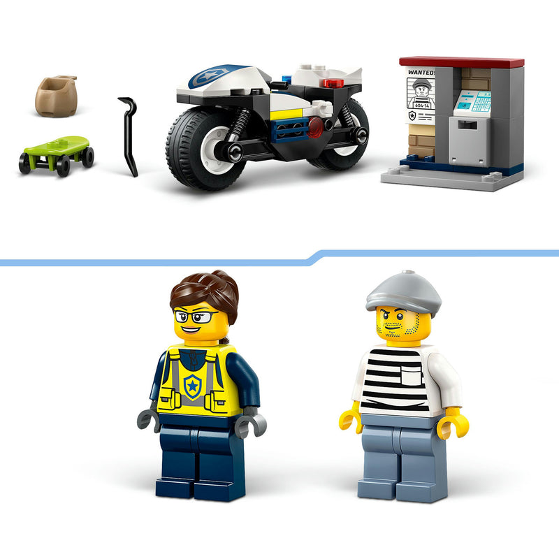 Afbeelding laden in galerijviewer, Lego ® city achtervolging op politiemotor - 60455
