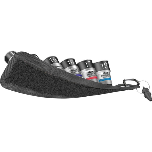 Wera belt c 1 zyklop doppenset, 1 2 dopsleutel (zwart, 7-delig, met vasthoudfunctie)