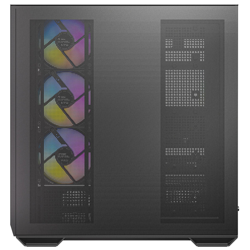 Afbeelding laden in galerijviewer, Antec c7 argb midi tower behuizing (zwart | 2x usb-a | 1x usb-c | tempered glass)
