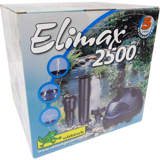 Ubbink elimax 2500 fonteinpomp (zwart)