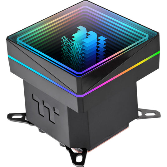 Thermaltake th240-s v3 argb sync aio liquid cooler waterkoeling (zwart)