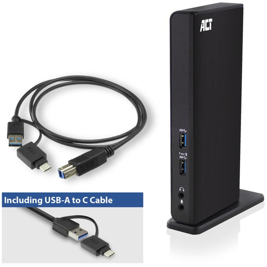 Abi dockingstation act ac7049 zwart