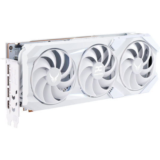 Powercolor radeon rx 9070 xt red devil spectral white 16gb gddr6 grafische kaart (wit, rdna4, gddr6, 3x displayport, 1x hdmi)