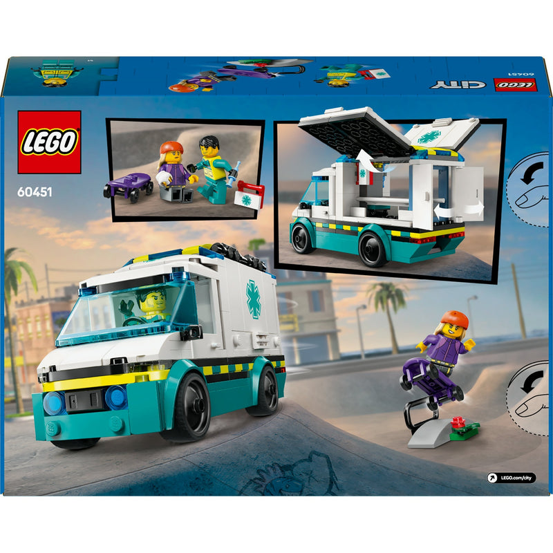 Afbeelding laden in galerijviewer, Lego city ambulance - 60451
