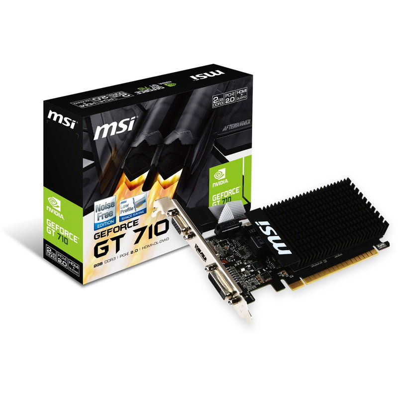 Afbeelding laden in galerijviewer, Msi gt 710 2gd3h lp grafische kaart (vga, dvi, hdmi, low-profile)
