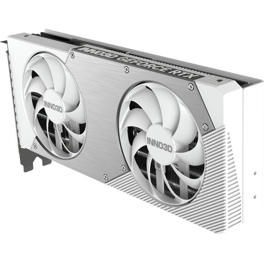 Inno3d geforce rtx 5070 twin x2 oc white grafische kaart (wit, dlss 4, 3x displayport, 1x hdmi 2.1)