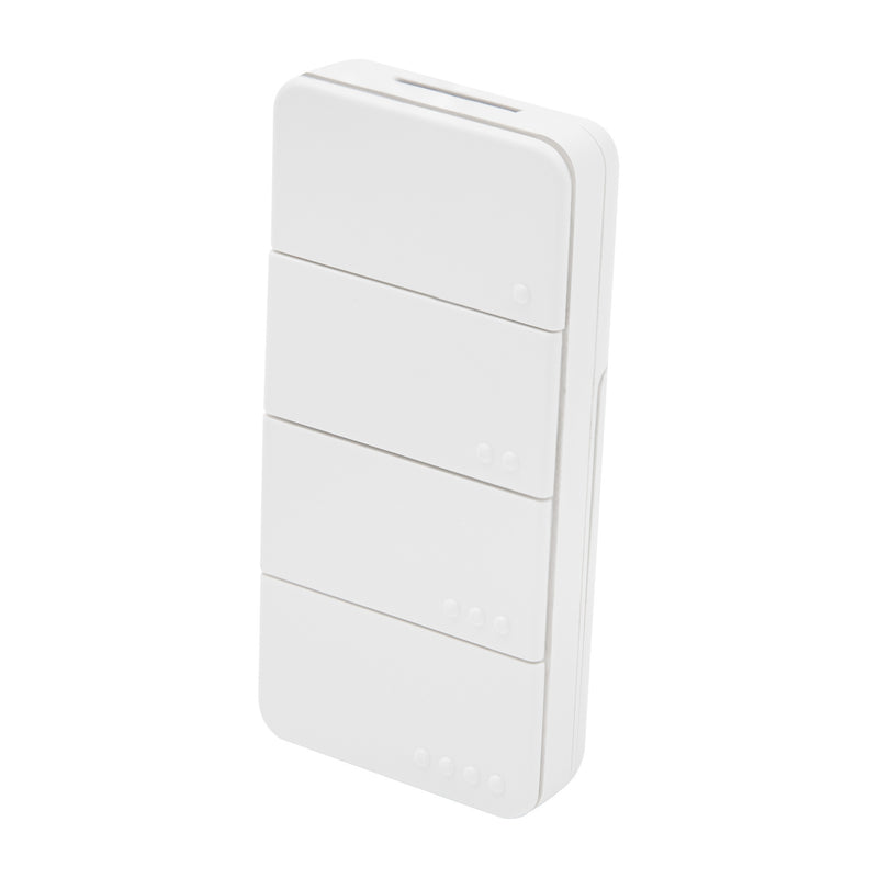 Afbeelding laden in galerijviewer, Shelly blu rc button 4 zb afstandsbediening (wit, bluetooth 5 (le), zigbee)

