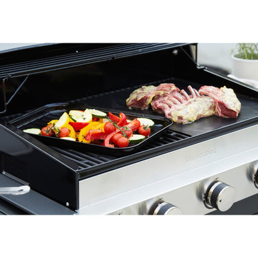 Barbecook herbruikbare grillpan uit email grillschaal