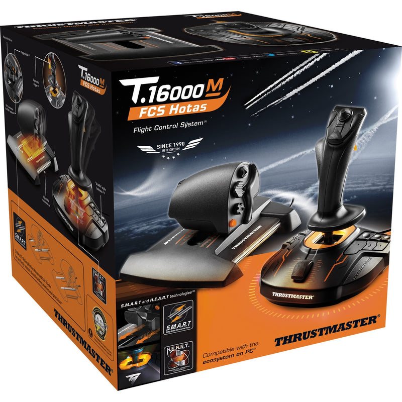 Afbeelding laden in galerijviewer, Thrustmaster t.16000m fcs hotas gaming hotas (zwart oranje, pc)
