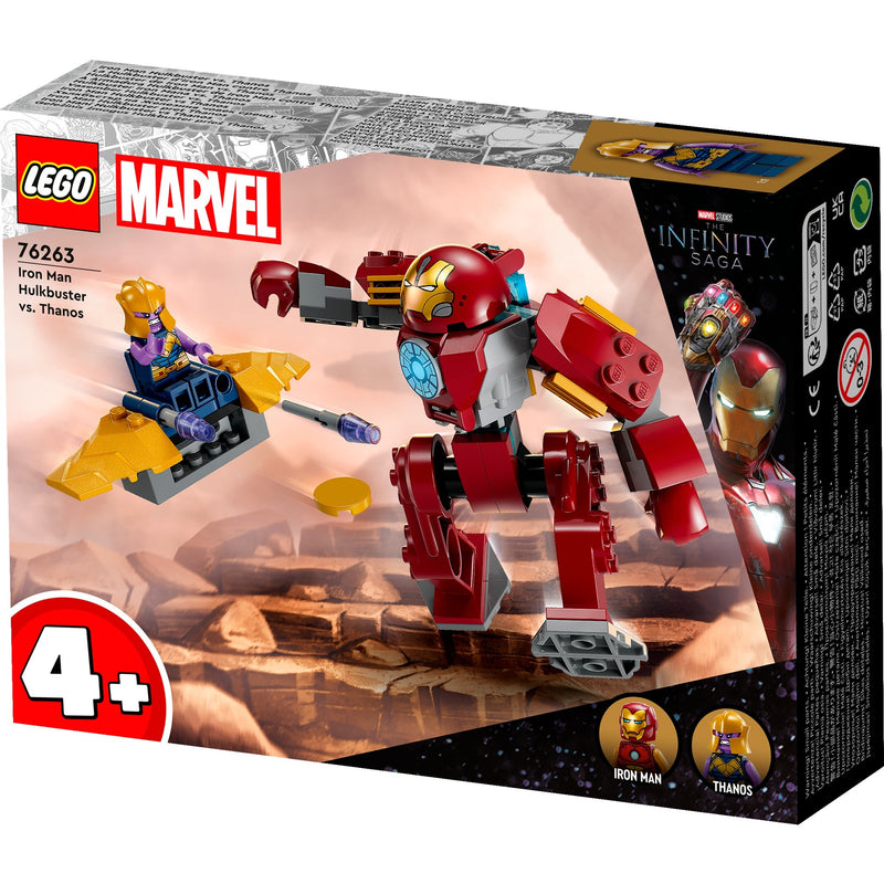 Afbeelding laden in galerijviewer, Lego marvel - iron man hulkbuster vs. thanos constructiespeelgoed (76263)
