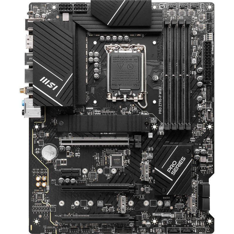 Afbeelding laden in galerijviewer, Msi pro z790-p wifi socket 1700 moederbord (zwart, raid, 2.5 gb-lan, wi-fi 6e, bt, sound, atx)
