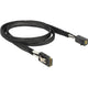 Delock mini sas hd sff-8643 > mini sas sff-8087 adapter (zwart, 1 meter)