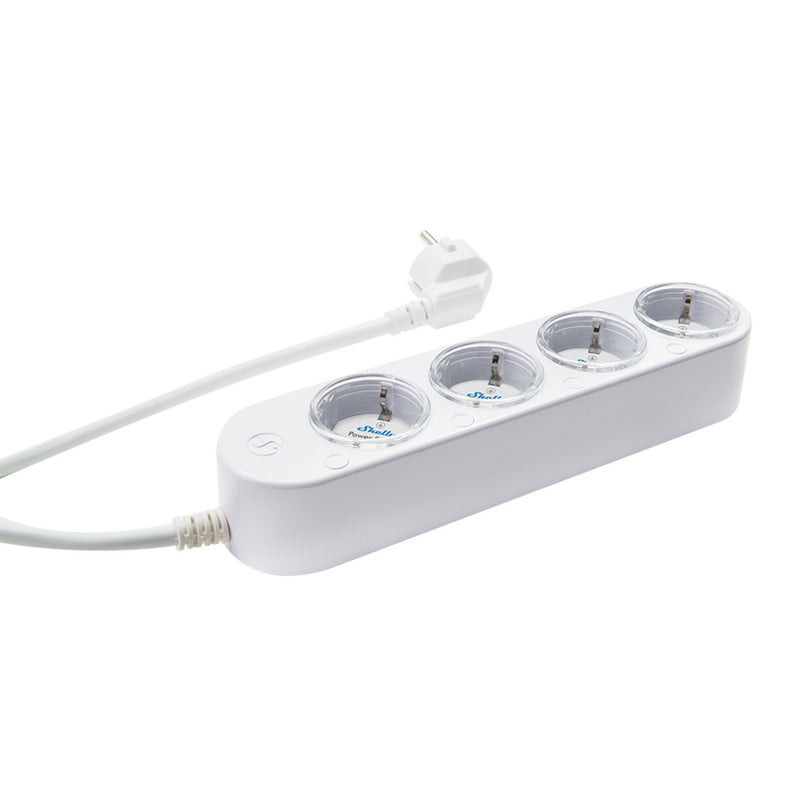 Afbeelding laden in galerijviewer, Shelly power strip gen4 stekkerdoos (wit, wifi, bluetooth, zigbee)
