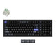 Keychron q5 he 8k magnetic switch keyboard (zwart, us lay-out (qwerty), ultra-fast lime, 96%, rgb leds, osa double-shot pbt, hot swap, knob)