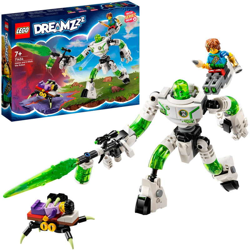 Afbeelding laden in galerijviewer, Lego dreamzzz - mateo en z-blob de robot constructiespeelgoed (71454)
