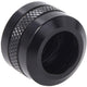 Alphacool eiszapfen pro 13 mm hardtube fitting g1 4 - deep black verbinding (zwart (mat))