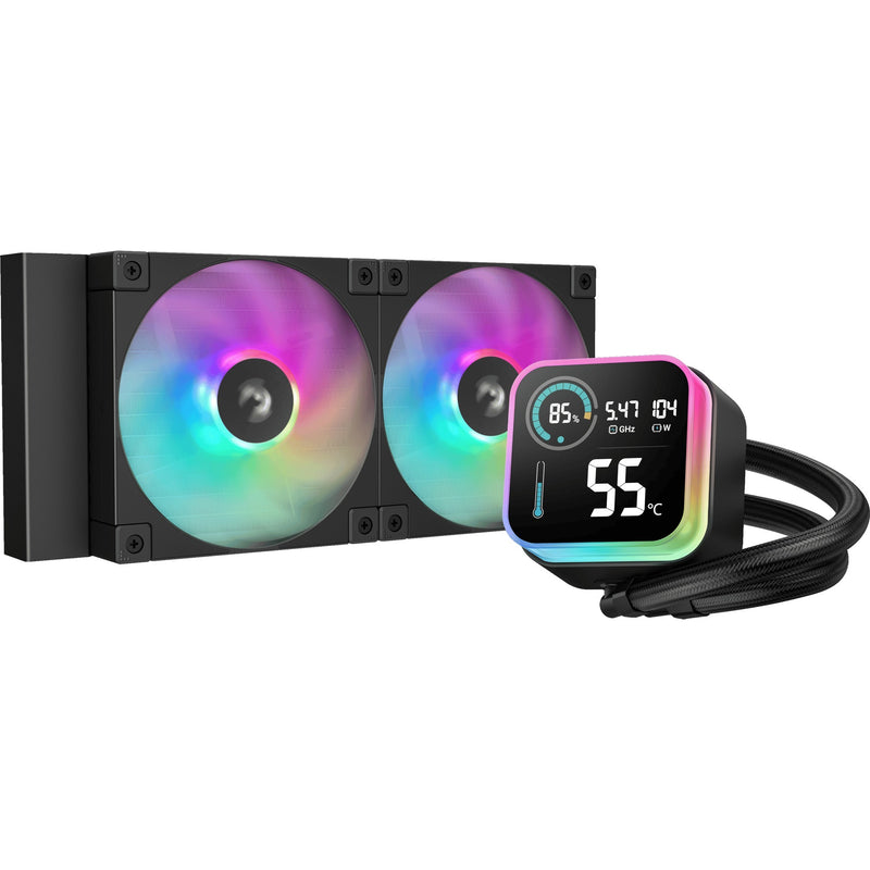 Afbeelding laden in galerijviewer, Deepcool lq240 waterkoeling (zwart)

