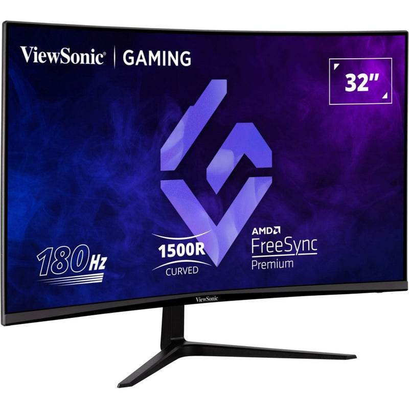 Afbeelding laden in galerijviewer, Viewsonic vx3218-pc-mhd 32 curved gaming monitor (zwart, 2x hdmi, 1x displayport, 180 hz)
