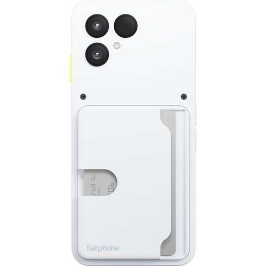 Fairphone (gen. 6) pashouder kaarthouder (wit)
