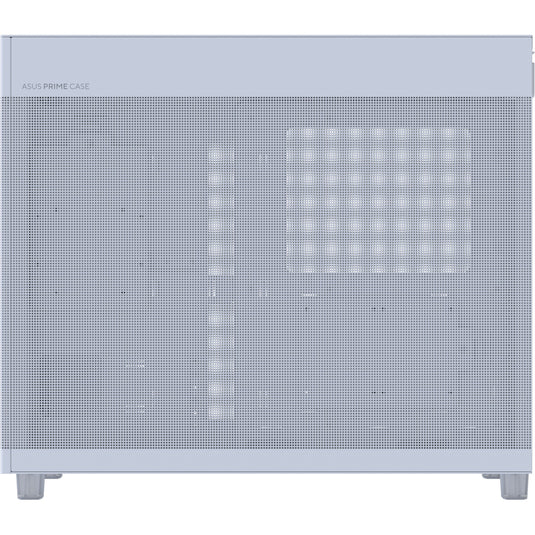 Asus prime ap303 - mesh panel midi tower behuizing (wit | 2x usb-a | 1x usb-c)
