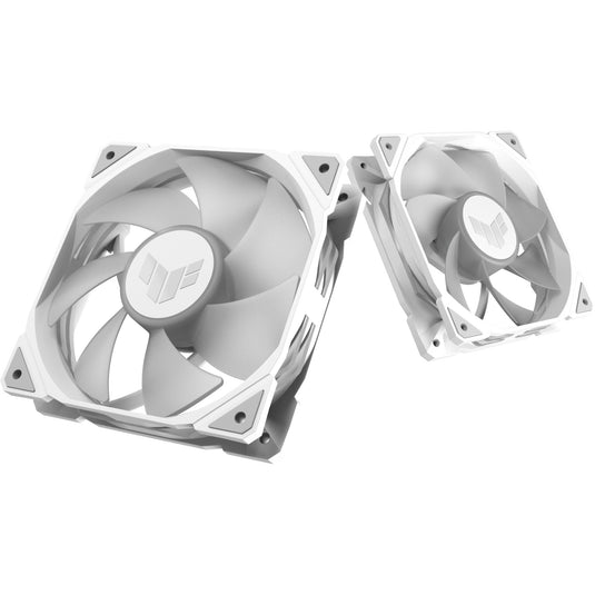 Asus tuf gaming tr120 argb reverse case fan (wit, 120 x 120 x 28 mm)