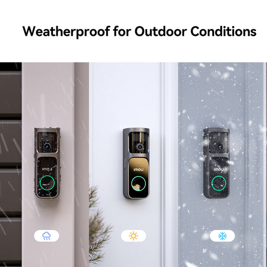 Imou doorbell 3 kit (zwart)