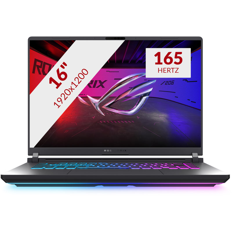 Afbeelding laden in galerijviewer, Asus rog strix g16 g615lw-rv009w 16 gaming laptop (grijs | core ultra 9 275hx | rtx 5080 | 16 gb | 1 tb ssd)
