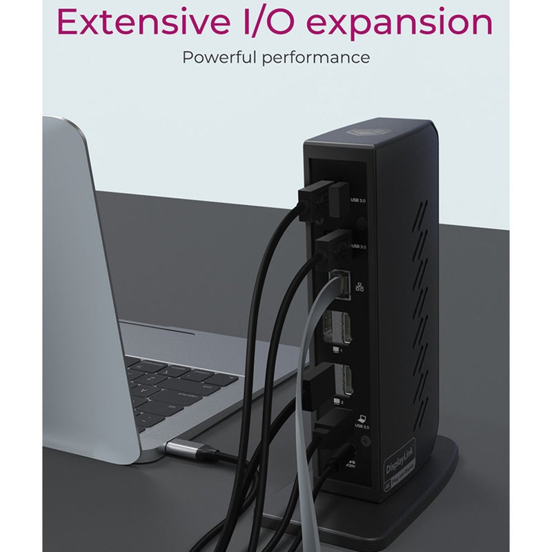 Afbeelding laden in galerijviewer, Icy box ib-dk2252ac dockingstation (zwart, usb-a, hdmi, displayport)
