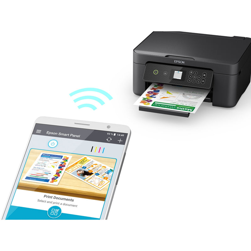 Afbeelding laden in galerijviewer, Epson expression home xp-3200 all-in-one inkjetprinter (zwart, scannen, kopiëren, wi-fi)
