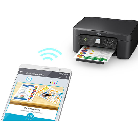 Epson expression home xp-3200 all-in-one inkjetprinter (zwart, scannen, kopiëren, wi-fi)