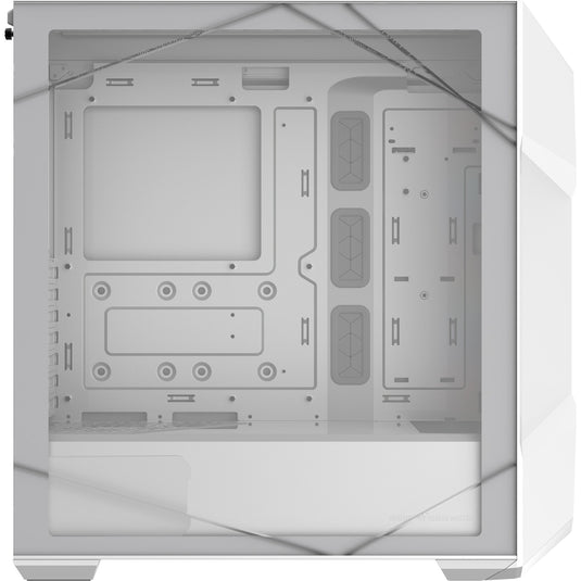 Cooler master masterbox td500 mesh v2 midi tower behuizing (wit | 2x usb-a | 1x usb-c | rgb | tempered glass)