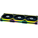 Lian li uni fan sl120 wireless rgb case fans (zwart, 3 stuks, 120 x 124.5 x 28 mm, pwm)
