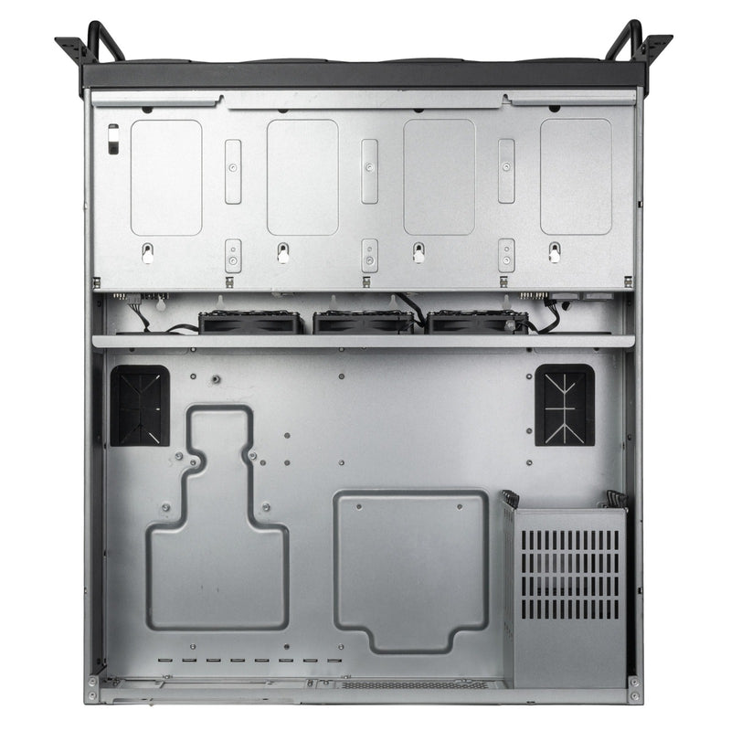 Afbeelding laden in galerijviewer, Silverstone rm61-312, rack, serverbehuizing (zwart | 6u)
