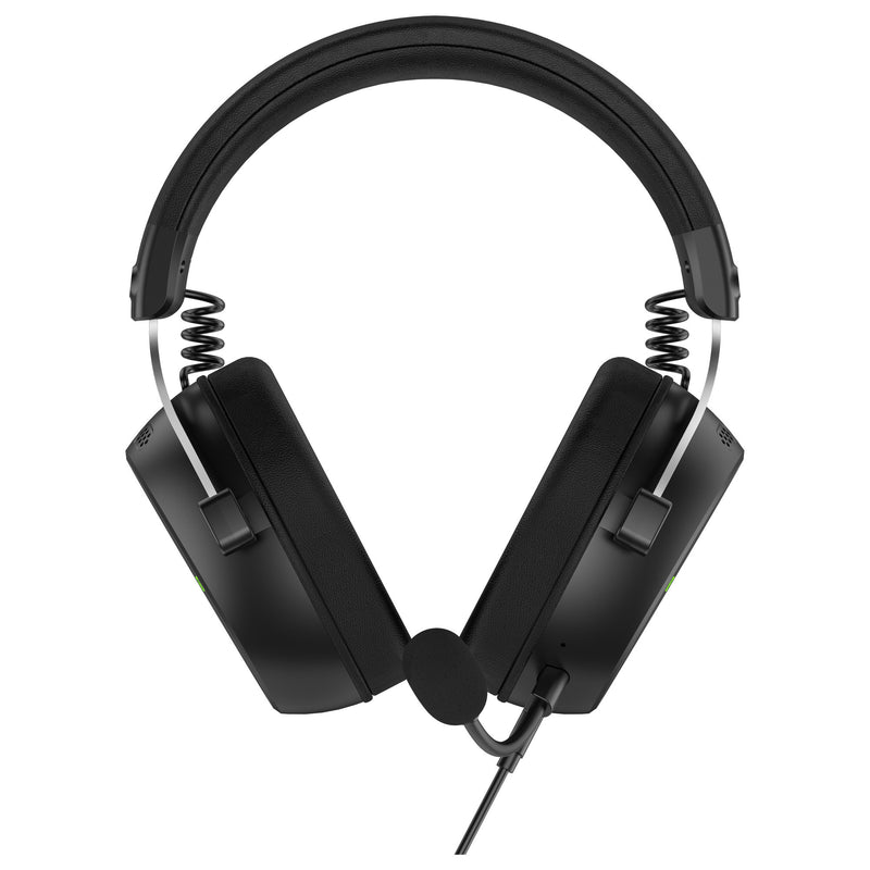 Afbeelding laden in galerijviewer, Hator hypergang 3 usb over-ear gaming headset (zwart, rgb, 7.1 virtual surround, usb bluetooth)
