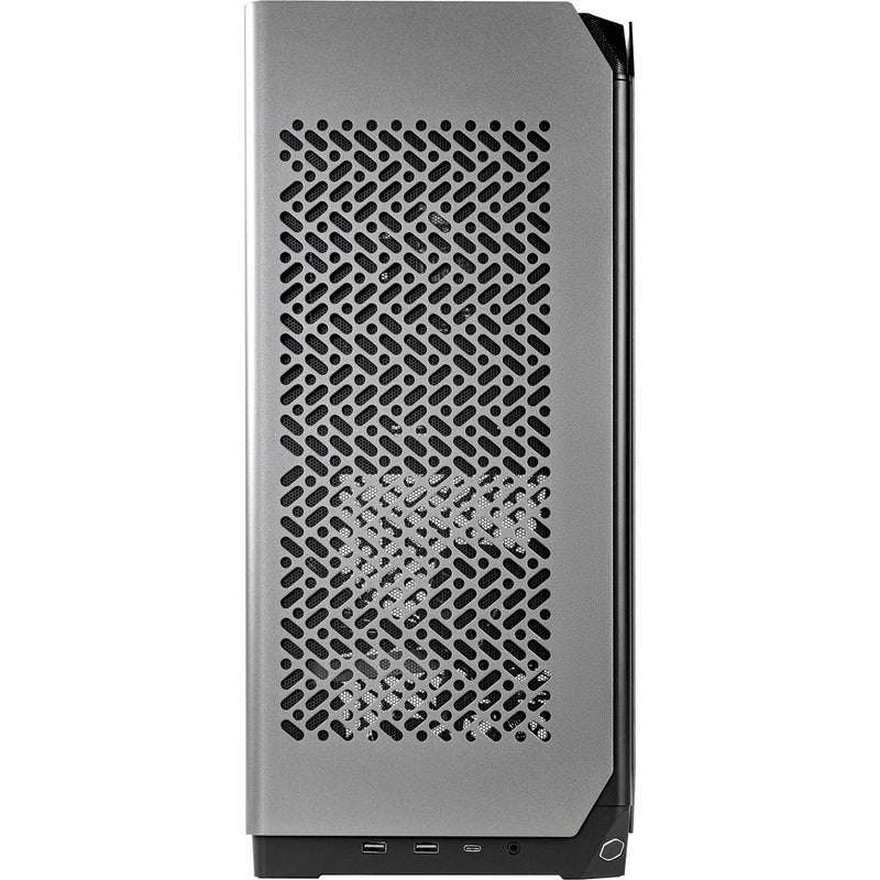 Afbeelding laden in galerijviewer, Cooler master ncore 100 max mini tower behuizing (donkergrijs | 2x usb-a | 1x usb-c)
