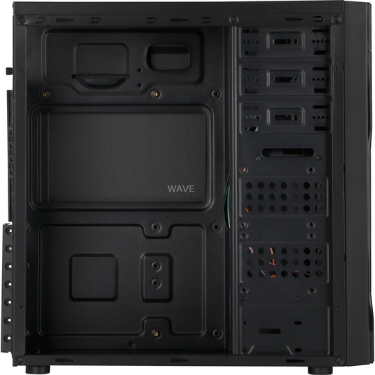 Inter-tech b-42 midi tower behuizing (zwart | 2x usb-a)