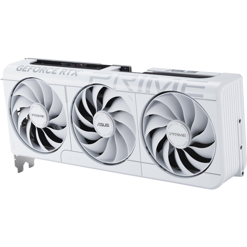 Afbeelding laden in galerijviewer, Asus prime geforce rtx 5070 oc white grafische kaart (wit, 3x displayport, 2x hdmi, dlss 4)
