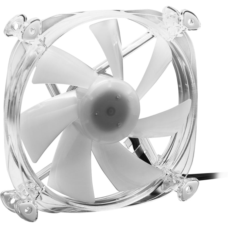 Afbeelding laden in galerijviewer, Sharkoon shark disc pwm rgb case fan (transparant, 120 x 120 x 25 mm)
