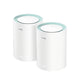 Cudy ac1200 gigabit mesh wi-fi system (2-pack) mesh router (wit)