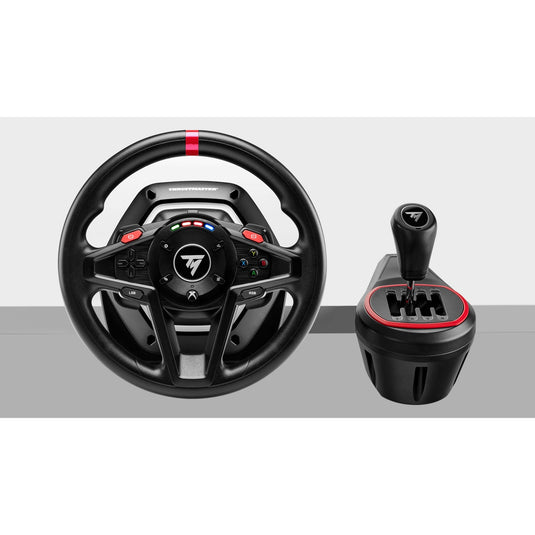 Thrustmaster t128 shifter pack simulatorset (zwart, pc, xbox series x|s, xbox one)