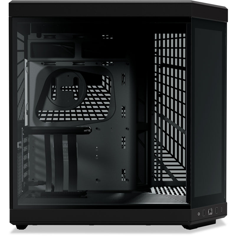 Afbeelding laden in galerijviewer, Hyte y70 touch infinite midi tower behuizing (zwart | 2x usb-a | 1x usb-c | tempered glass)

