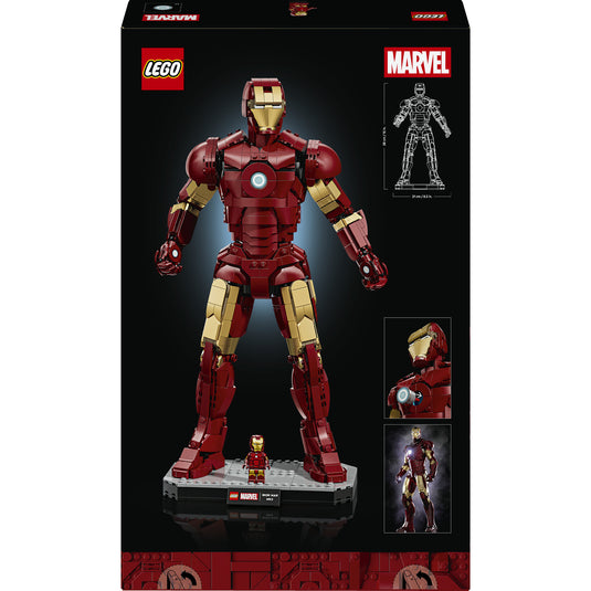 Lego marvel - iron man mark 3 – verzameleditie constructiespeelgoed (76344)