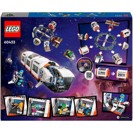 Lego city - modulair ruimtestation constructiespeelgoed (60433)