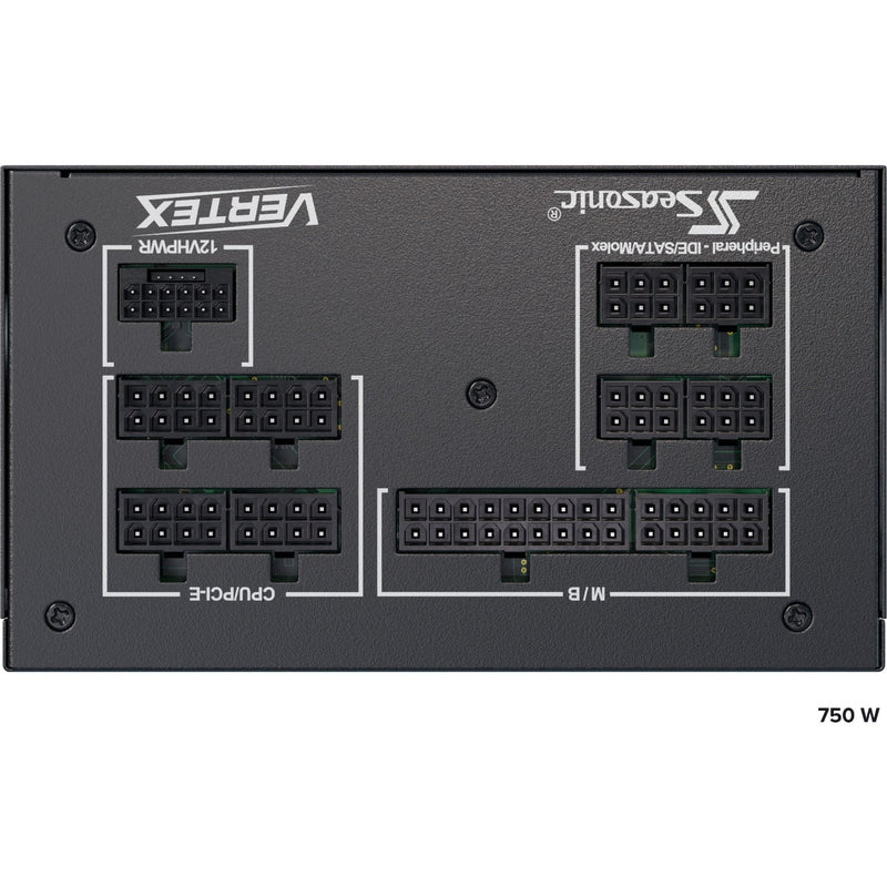 Afbeelding laden in galerijviewer, Seasonic vertex px-750, modulaire 750 watt voeding (zwart, 2x pcie)
