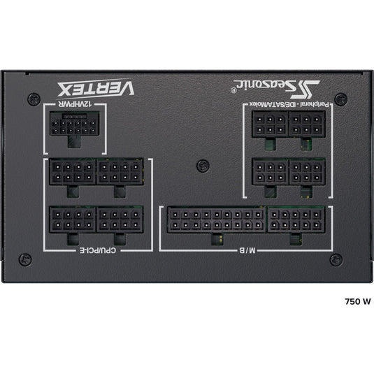 Seasonic vertex px-750, modulaire 750 watt voeding (zwart, 2x pcie)