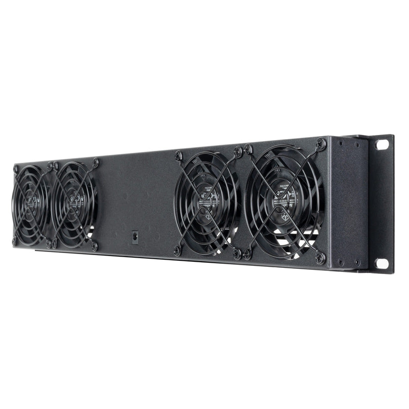 Afbeelding laden in galerijviewer, Silverstone rcp2b-480 case fans (zwart, 4 stuks, 80 x 80 x 25 mm, 2u externe fan module)
