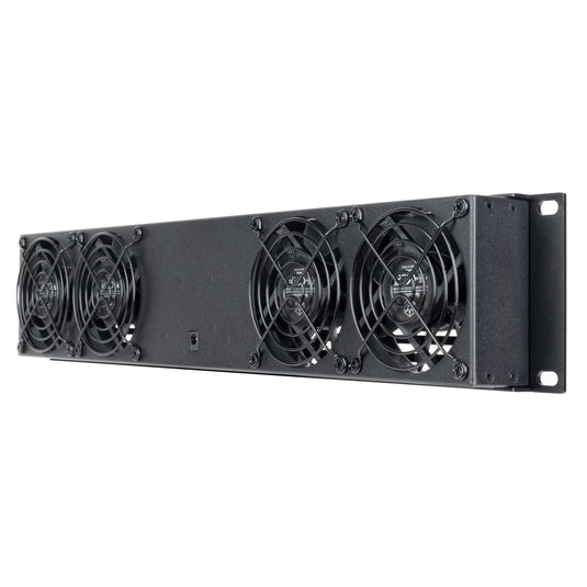 Silverstone rcp2b-480 case fans (zwart, 4 stuks, 80 x 80 x 25 mm, 2u externe fan module)