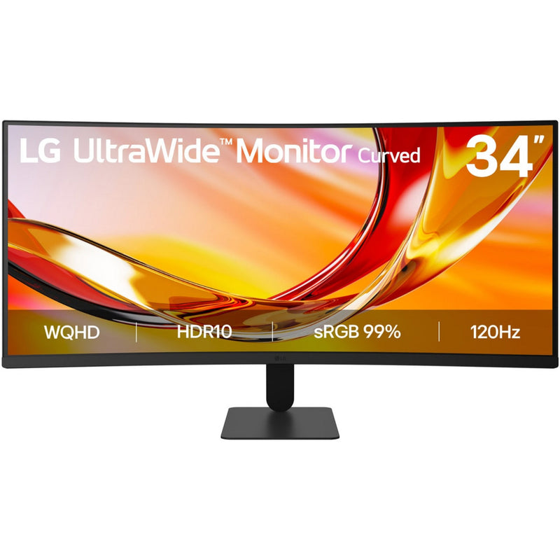 Afbeelding laden in galerijviewer, Lg ultrawide 34u601b-b 34 curved monitor (zwart, hdmi, displayport, amd freesync, 120 hz)
