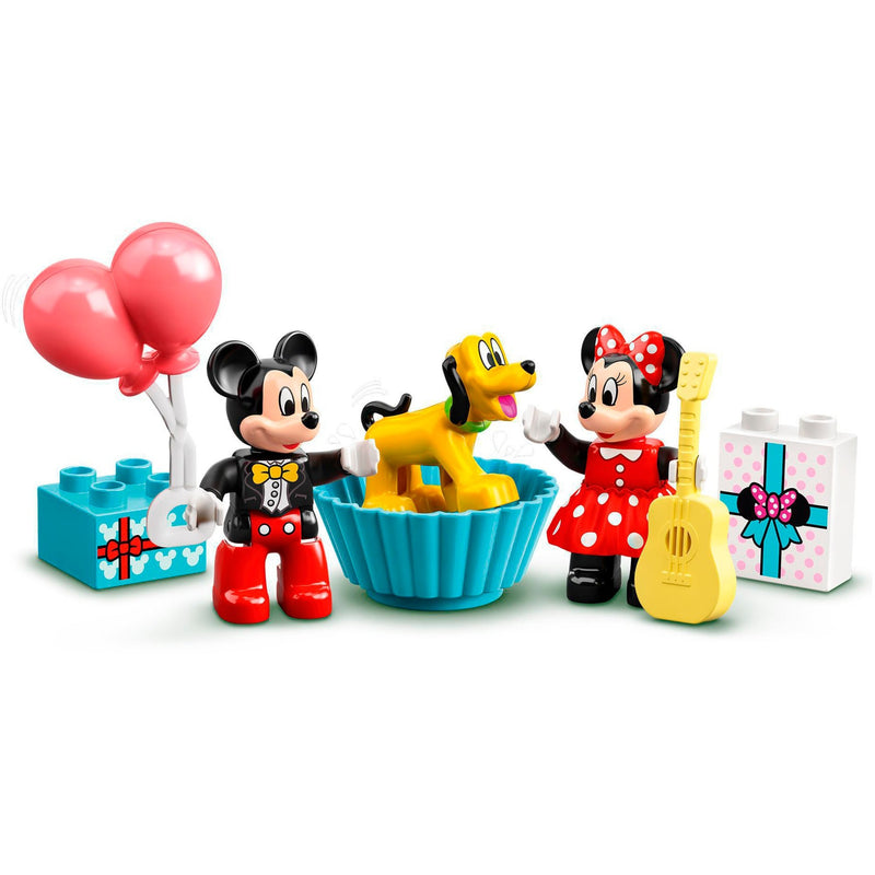 Afbeelding laden in galerijviewer, Lego duplo disney mickey minnie verjaardagstrein, bouwbaar speelgoed voor peuters 10941
